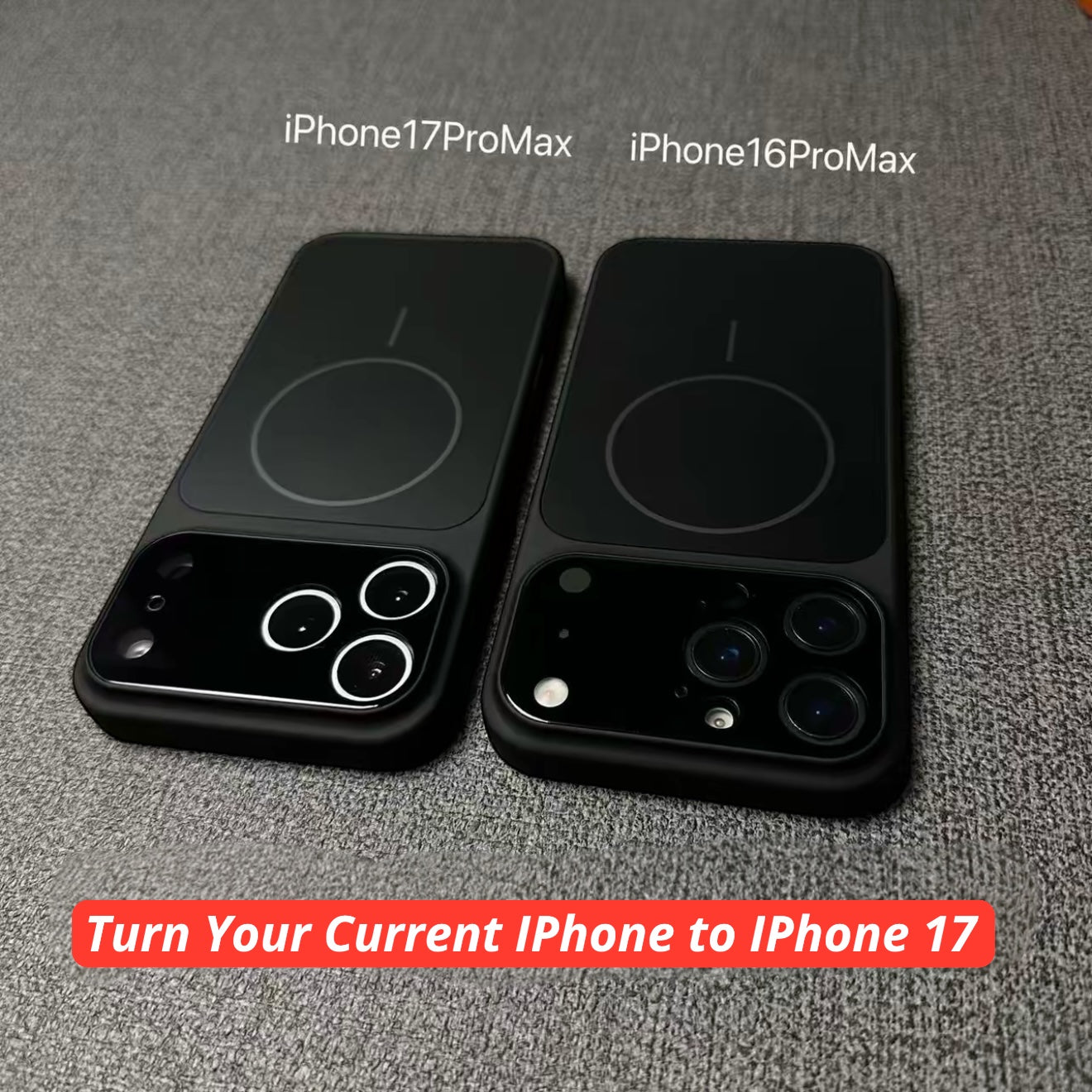 iPhone 17/16 Pro Max Matte Ultra-Thin Case with Camera Cover