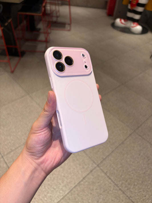 ( MagSafe ) Silicone Case with Lens Cover