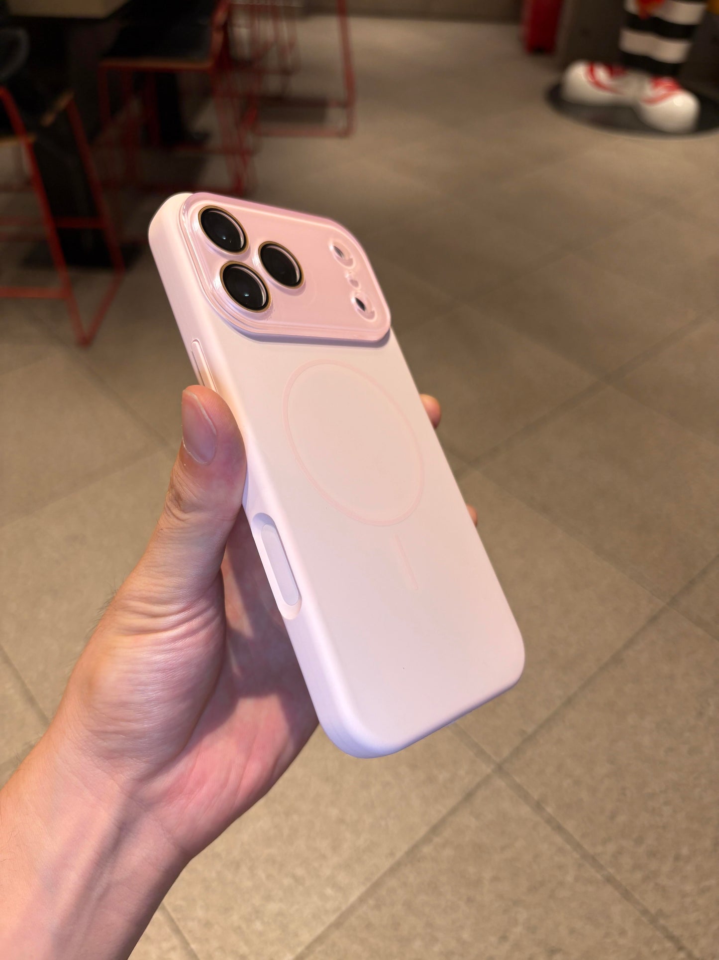 ( MagSafe ) Silicone Case with Lens Cover