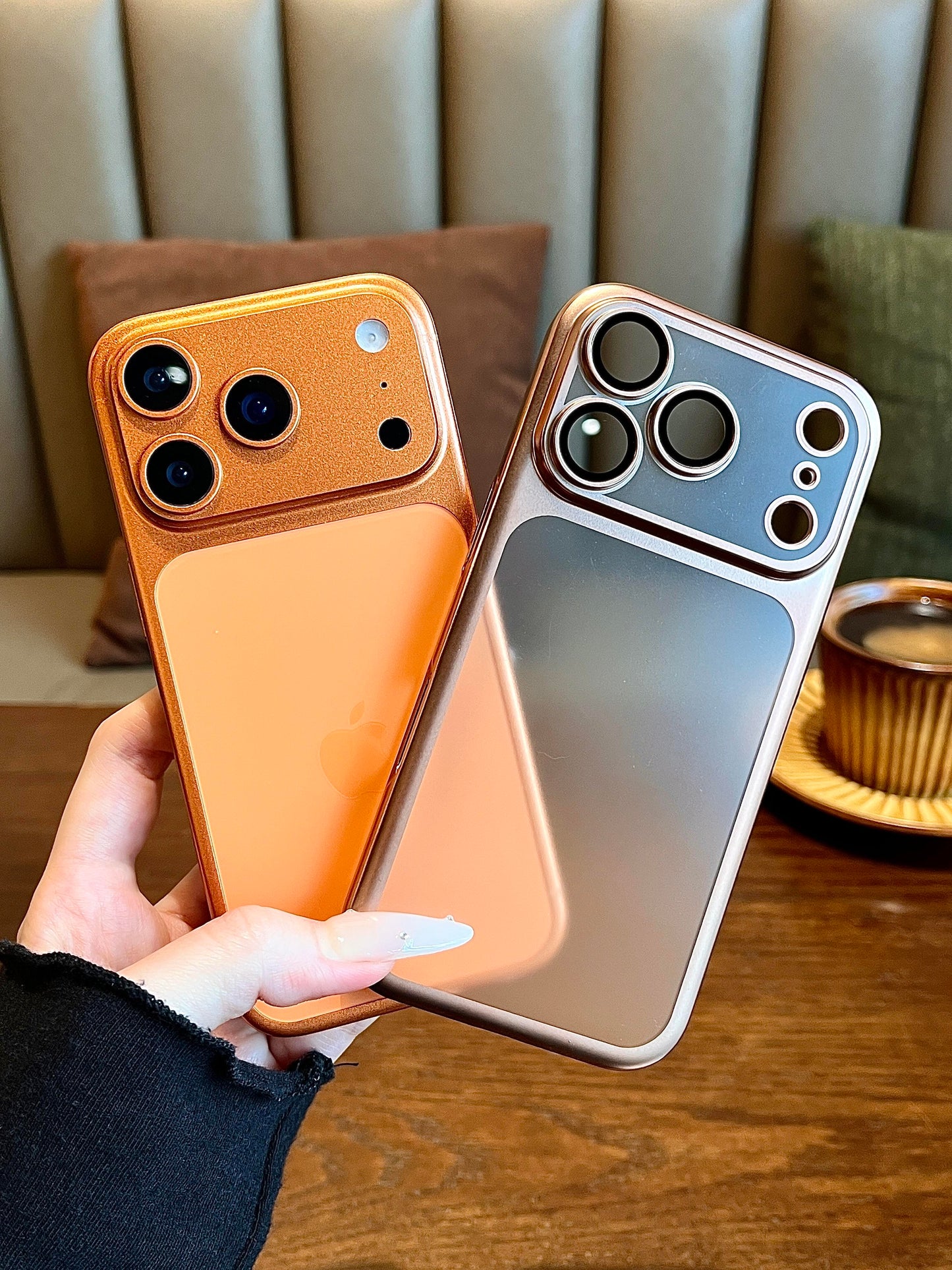 Luxury Electroplated Solid Color Case